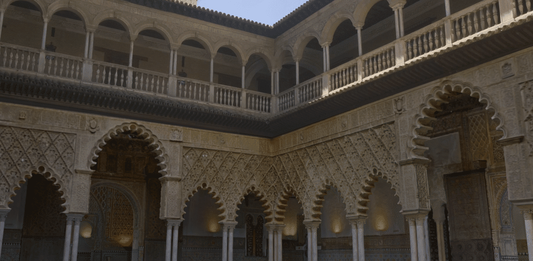 Integración Virtual en 3D del Patio de las Doncellas Cuadrado